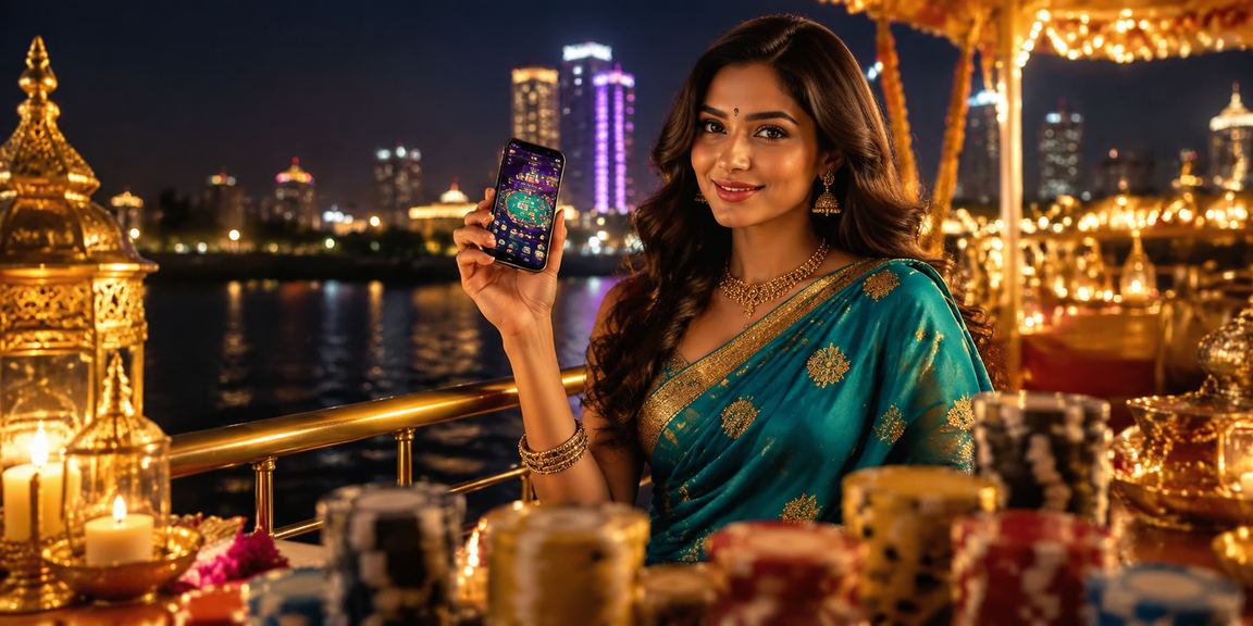 Indian player enjoying promotions on mobile